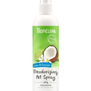 TropiClean Lime & Coconut Deodorizing Pet Spray for Dogs 8 fl oz