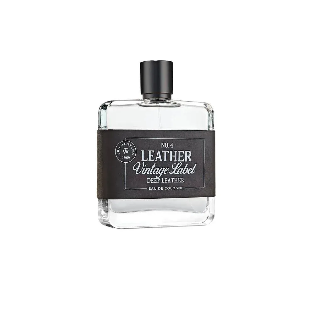 Tru Fragrance Men's No. 4 Deep Leather Cologne