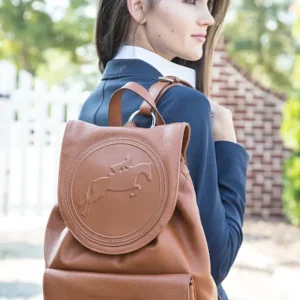 Tucker Tweed Equestrian™ Brandywine Leather Backpack