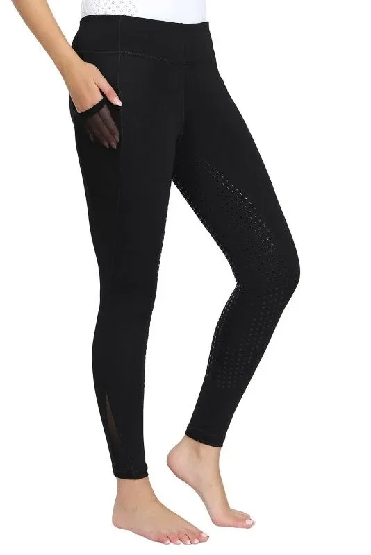 TuffRider EquiCool Full Seat Tights - Image 2