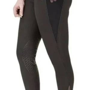 TuffRider Ribbed Tights 24 Black