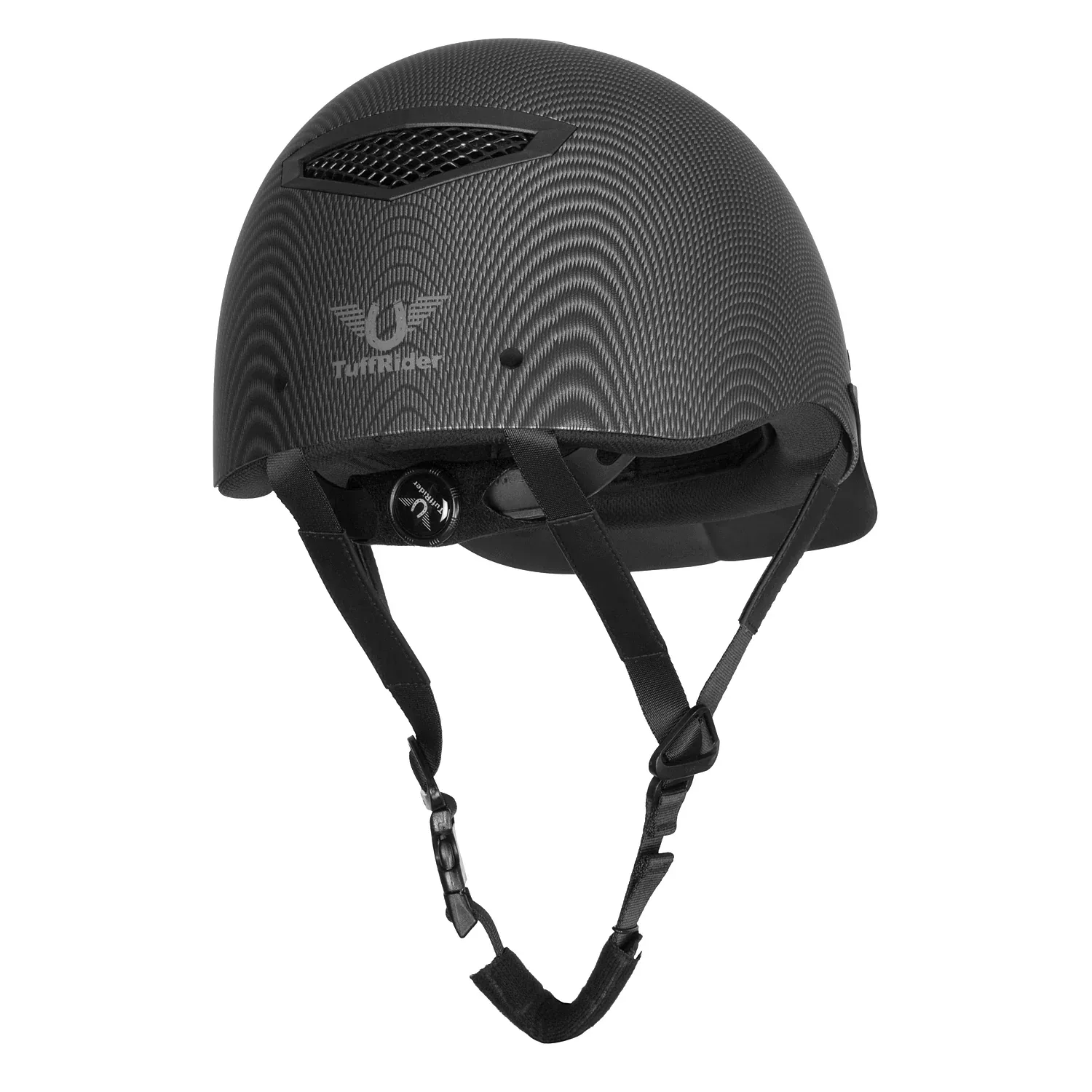 TuffRider® Starter Carbon Fiber Print Helmet - Image 2