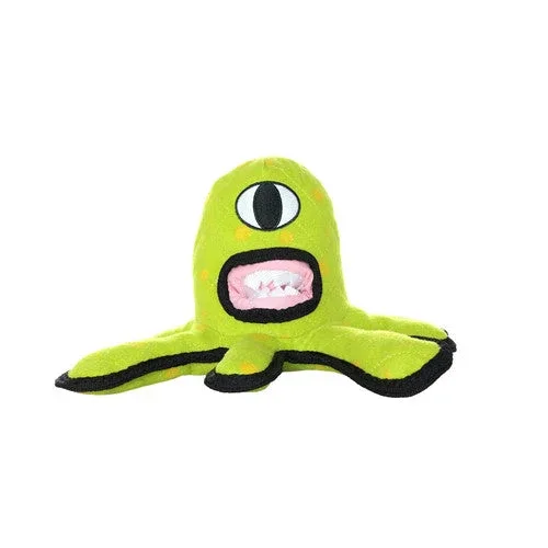 Tuffy Alien Durable Dog Toy Green 12in - Image 2