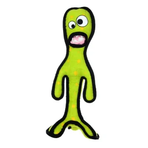 Tuffy Dog Toys Alien G6 Green