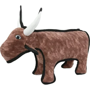 Tuffy Dog Toys Bevo the Bull Medium
