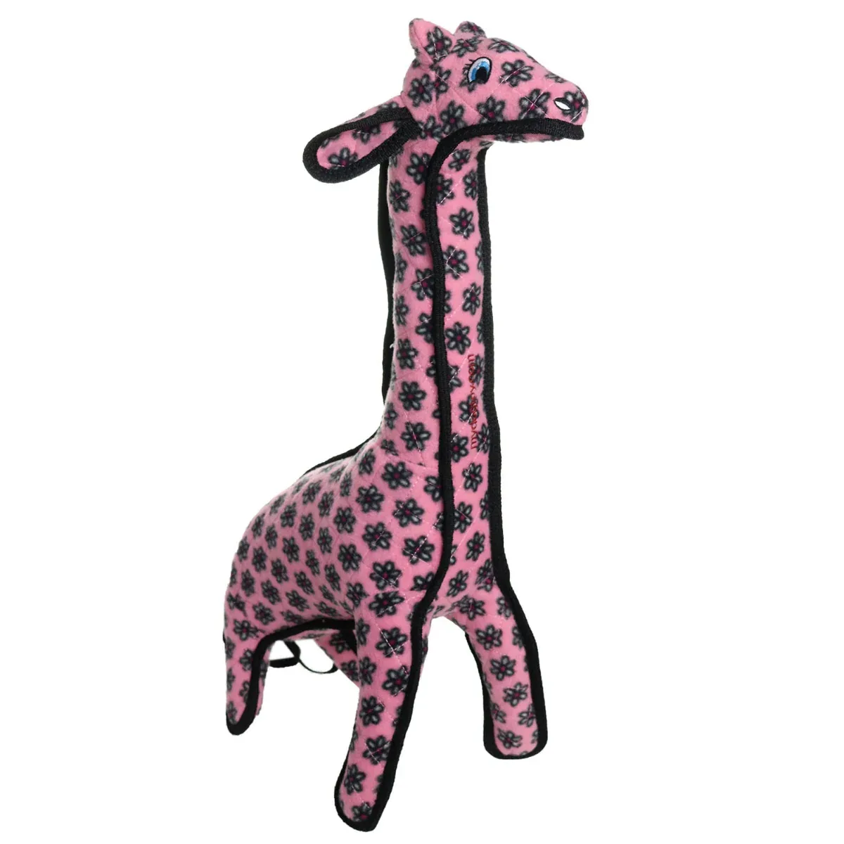 Tuffy Dog Toys Pink Paula the Giraffe