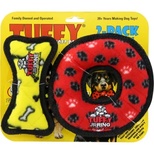 Tuffy Dog Toys Ultimate Junior 2-Pack