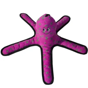 Tuffy Ocean Creature Large Octopus, Durable Dog Toy blue Large 23 X 9X 5 inches