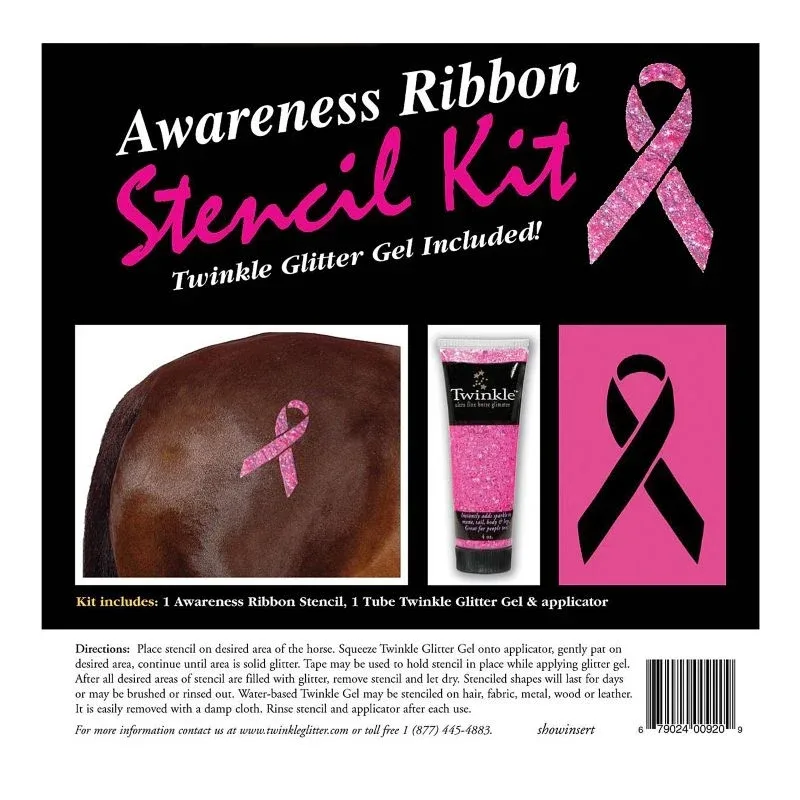 Twinkle Breast Cancer Awareness Stencil Kit