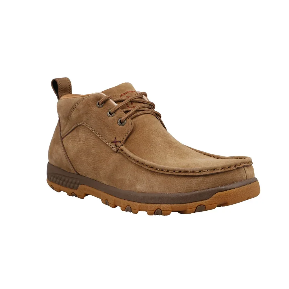 Twisted X Camel Chukka Driving Moc