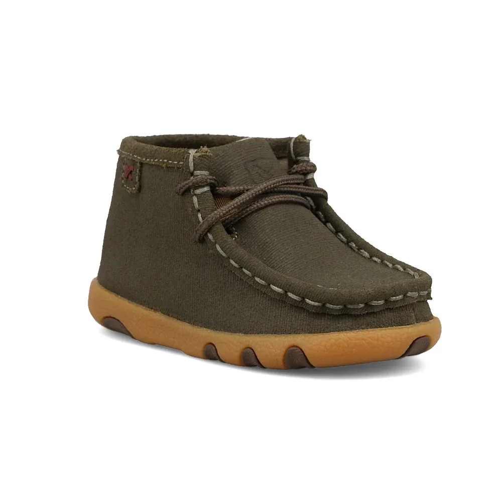 Twisted X Infant Taupe Chukka Driving Moc