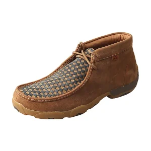 Twisted X Men's Midnight/Tan Patchwork Driving Moc