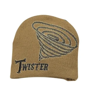 Twister Beanie Brown