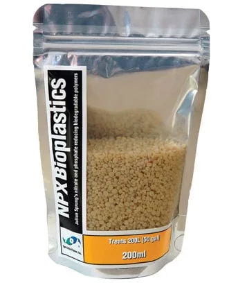 Two Little Fishes NPX Bioplastics Polymer Pellets, 200 ml.