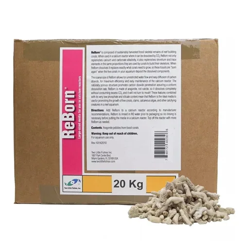 Two Little Fishes ReBorn Calcium Reactor Media 44 lbs. Box