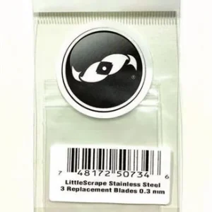 Two Little Fishies LittleScrape Replacement Stainless Steel Blades set of 3 (0.3mm thick)