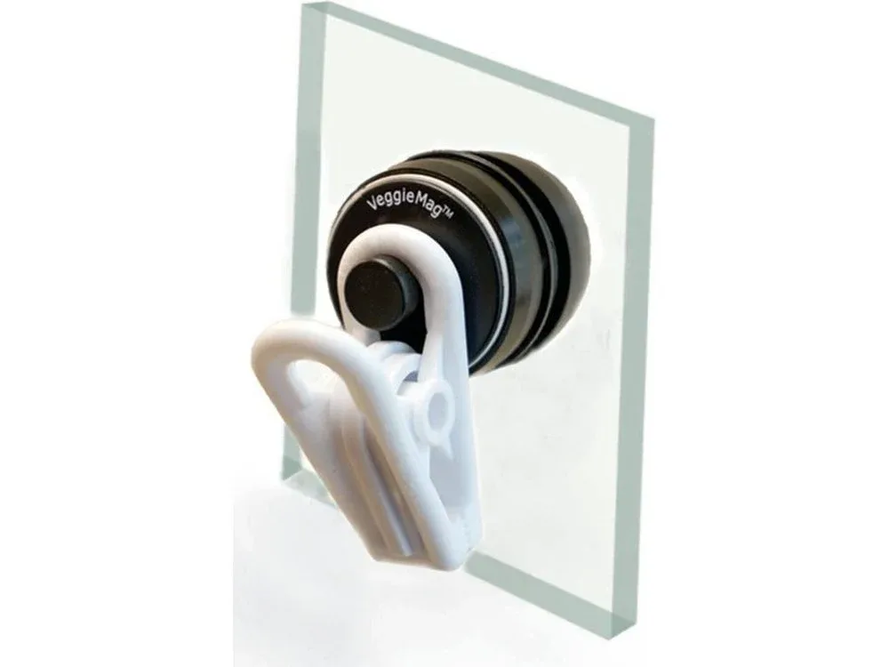 Two Little Fishies VeggieMag Magnetic Feeding Clip White, Clear, Black, 1ea - Image 2