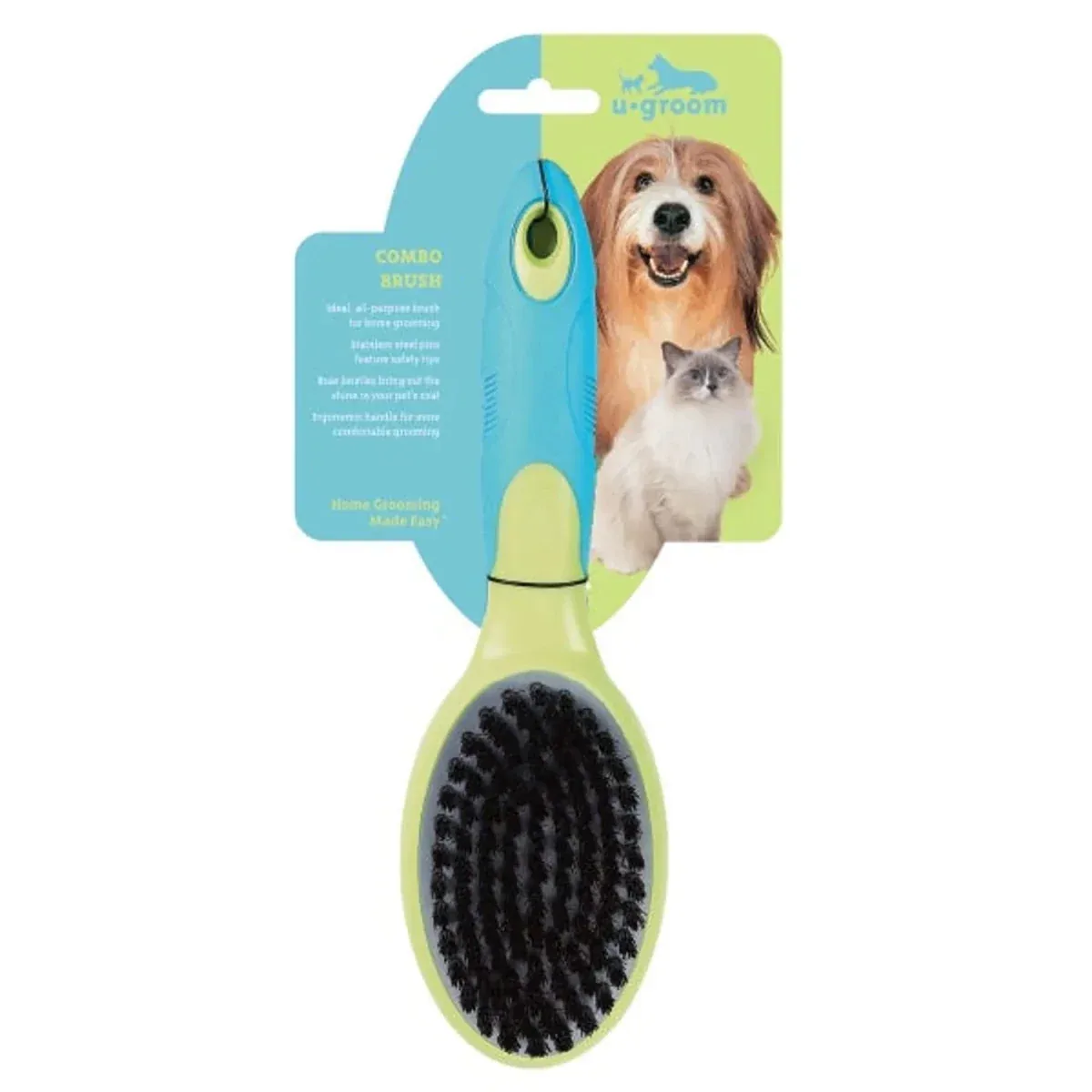 UG Combo Firm Bristle/Pin Brush - Image 2