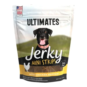 Ultimates Jerky Mini Strips Chicken 7 oz