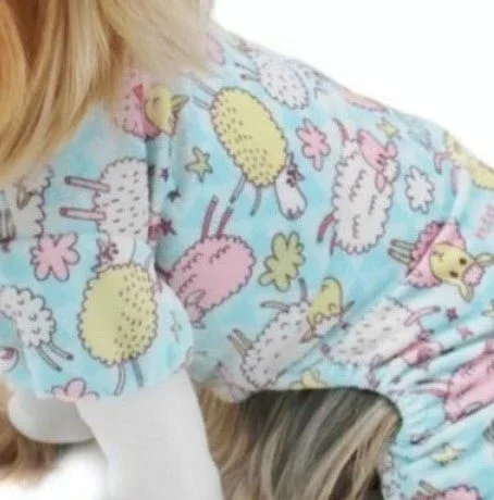 Ultra Soft Minky Funny Sheep Pajamas & Matching Blanket - Image 2