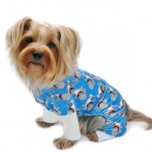 Ultra Soft Minky Silly Sharks Pajamas & Matching Blanket