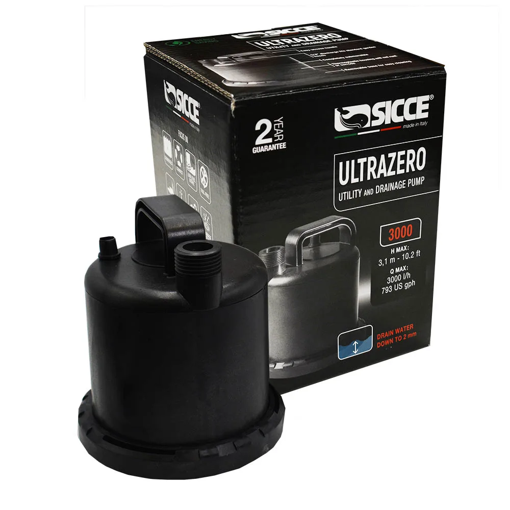 Ultra Zero Utility Water Mixing Pump - Sicce