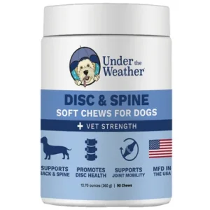 Under the Weather Disc & Spine Soft Chews for Dogs