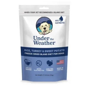 Under The Weather Rice, Turkey & Sweet Potato Freeze Dried Bland Dog Food