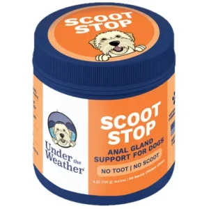 Under The Weather Scoot Stop Anal Glad Support Soft Chews for Dogs