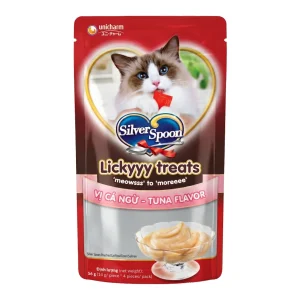 Unicharm Silver Spoon Licky Creamy Tuna Puree Sticks Torori Maguro Cat Treats