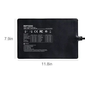 Upgrade Reptile Heat Mat with Thermostat - For Hermit Crab Snake Lizard