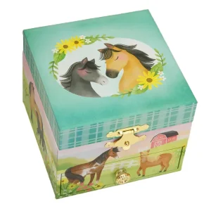 Us Toy Horse Mical with Single Drawer Jewelry Box