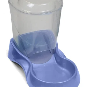 Van Ness Plastics Auto Pet Feeder Blue/Clear XXS 1.5lb