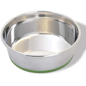 Van Ness Plastics Heavyweight Stainless Steel Dish Silver LG