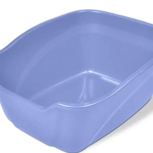 Van Ness Plastics High-Sides Cat Litter Pan Blue Giant