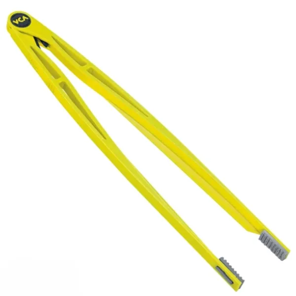 VCA 12" Never-Rust Tweezers - UV Yellow (2nd Gen)