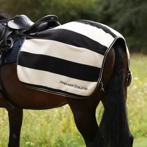 Vellus Horse Fleece Quarter Sheet Black/White