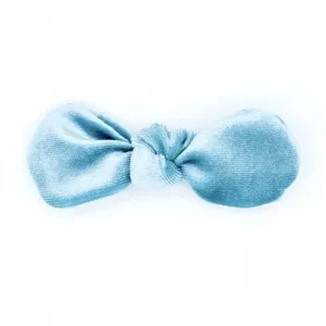 Velvet Hair Bow - Calm