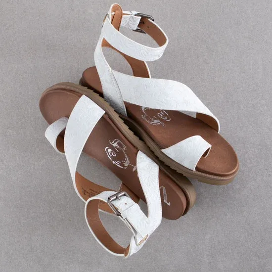 Very G White Steffy Sandals - Image 2