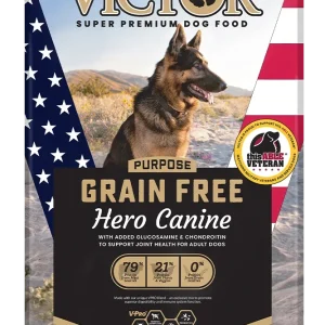 Victor Grain Free Hero Canine Formula with Glucosamine Dry Dog Food