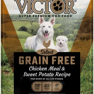 Victor Super Premium Dog Food Select Grain Free Dry Dog Food Chicken 5lb