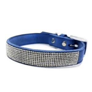 VIP Bling Collar Blue