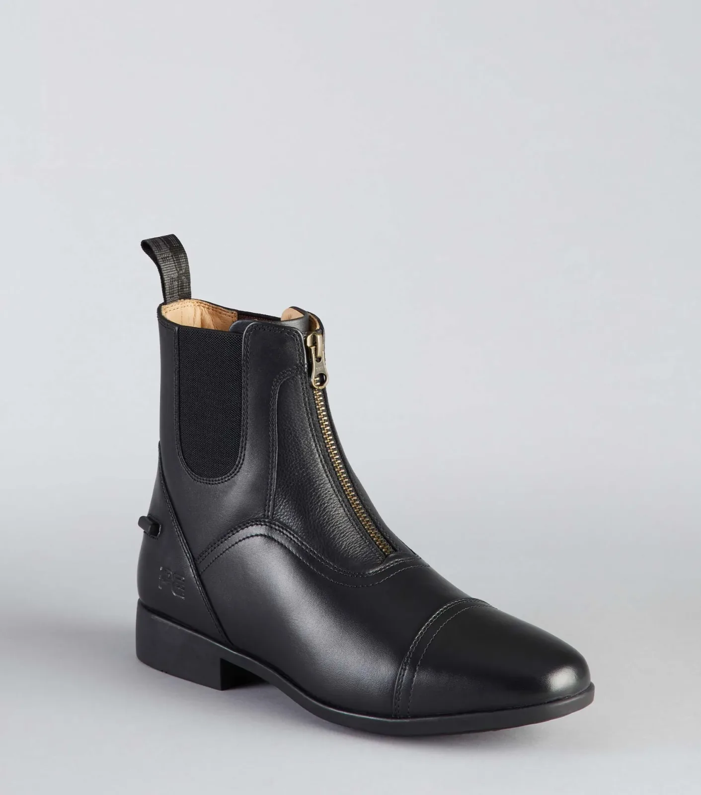 Virtus Leather Paddock Boots Black