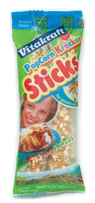Vitakraft Crunch Sticks Guinea Pig Treats Popped Grains & Honey 2.5 oz 2 ct - Image 2
