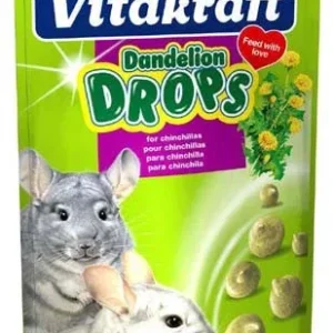 Vitakraft Drops w/Dandelion Treat for Chinchillas 5.3 oz
