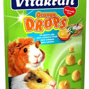 Vitakraft Drops w/Orange Treat for Guinea Pigs 5.3 oz