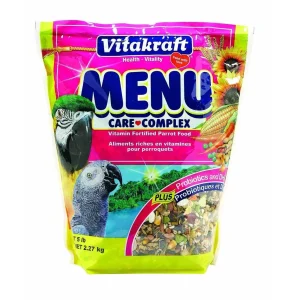 Vitakraft Menu Parrot Food 5lbs