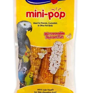 Vitakraft Mini-Pop Corn Cob Bird Treat 6 oz 4 Count