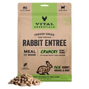 Vital Essentials Rabbit Entrée Mini Nibs Freeze