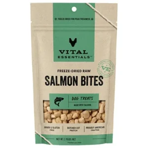 Vital Essentials Salmon Bites Freeze